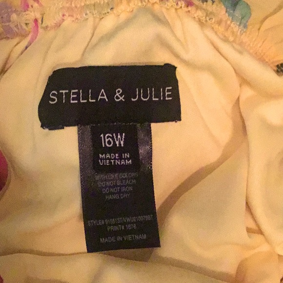 STELLA & JULIE” pretty floral dress size (16W)🌸🌼💕 - Picture 4 of 5